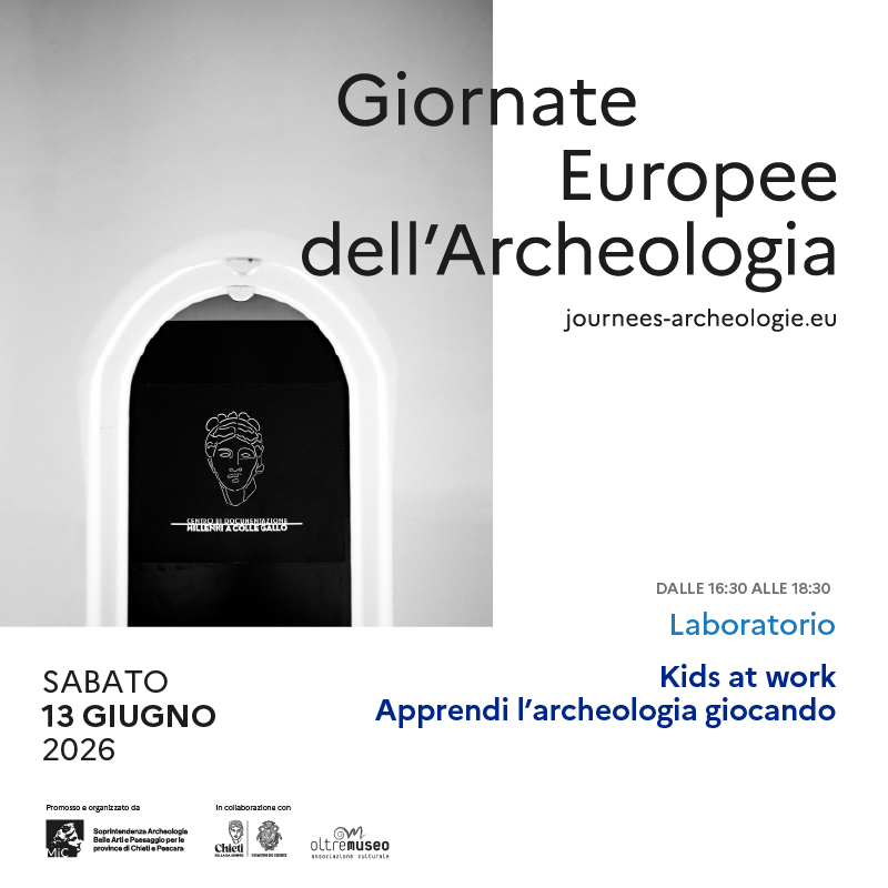 GEA 2026 - Laboratorio - Kids at work. Apprendi l’archeologia giocando.